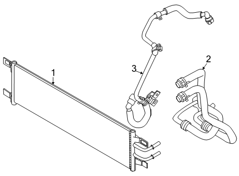 2024 Lincoln Nautilus Trans Oil Cooler Diagram