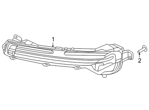2024 Lincoln Corsair Signal Lamps Diagram