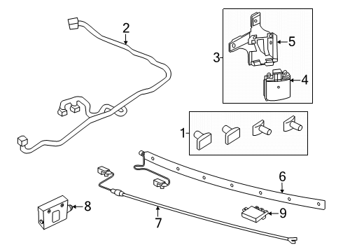 2024 Ford Explorer Parking Aid Diagram 11 - Thumbnail