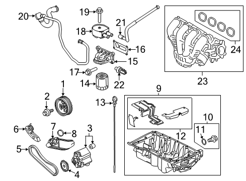 2016 Ford Transit Connect Senders Diagram