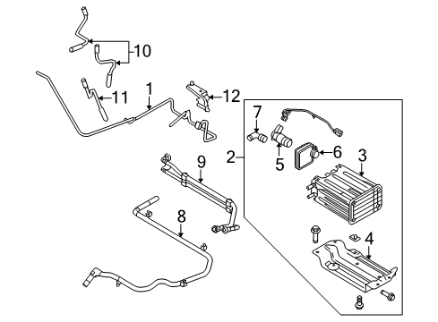 2010 Ford E-350 Super Duty Emission Components Diagram 2 - Thumbnail