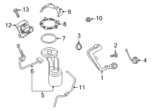 2022 Ford F-350 Super Duty Senders Diagram 4 - Thumbnail