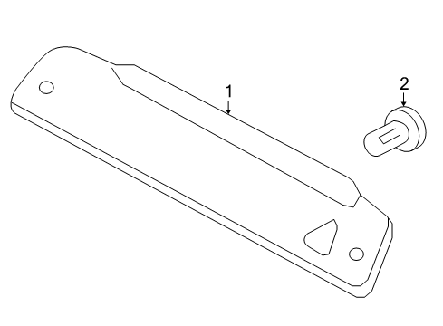 2016 Ford Expedition High Mount Lamps Diagram
