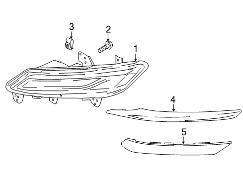 2013 Lincoln MKZ Fog Lamps Diagram
