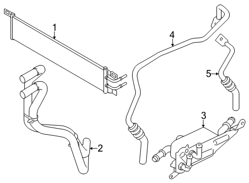 2024 Lincoln Nautilus Trans Oil Cooler - Belts Diagram 2 - Thumbnail