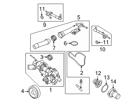 2024 Ford Ranger Cooling System Diagram 7 - Thumbnail