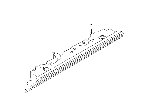 2018 Ford EcoSport High Mount Lamps Diagram
