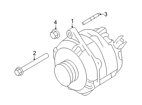 2015 Ford Edge Alternator Diagram 4 - Thumbnail
