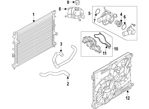 2018 Lincoln Continental Water Pump Diagram 6 - Thumbnail