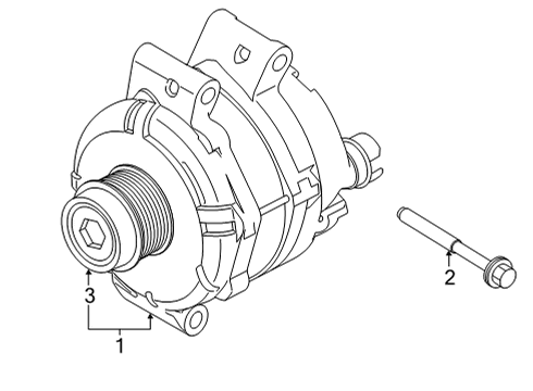 2021 Ford F-150 Alternator Diagram 6 - Thumbnail