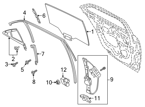 2018 Lincoln Continental Rear Door Diagram