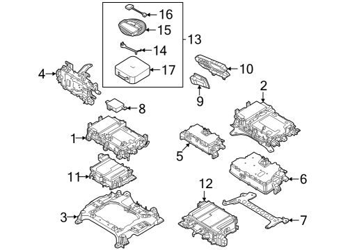 2024 Ford F-150 Lightning Electrical Components Diagram 6 - Thumbnail