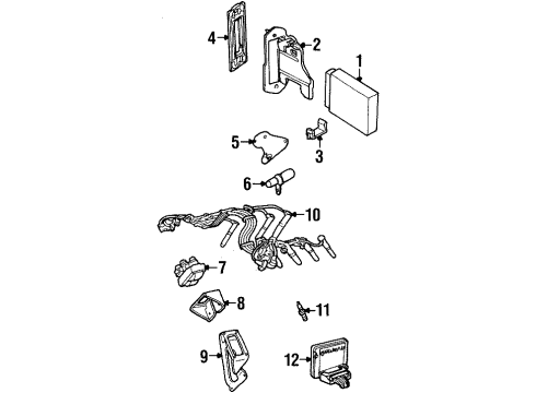1999 Ford Crown Victoria Ignition System Diagram