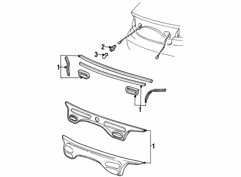 1997 Ford Taurus Bulbs Diagram 6 - Thumbnail