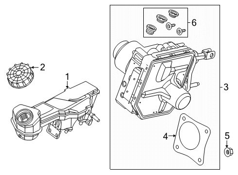 2024 Ford Escape Dash Panel Components Diagram 2 - Thumbnail
