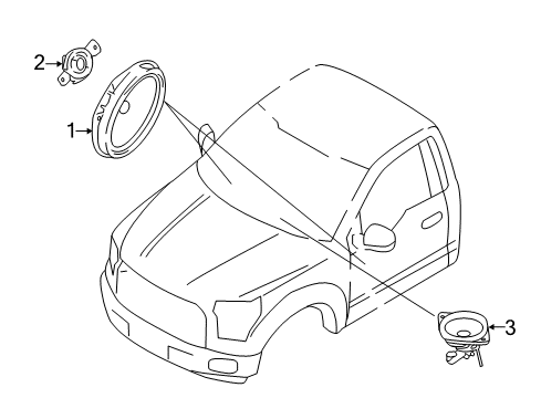 2022 Ford F-350 Super Duty Sound System Diagram 6 - Thumbnail