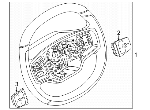 2024 Lincoln Nautilus Steering Wheel Diagram