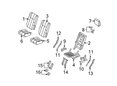 2009 Ford Expedition Third Row Seats Diagram