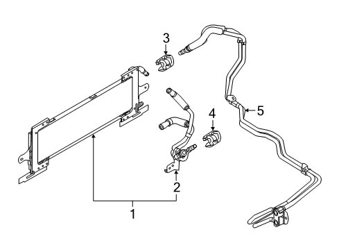 2012 Ford Mustang Trans Oil Cooler - Belts Diagram 2 - Thumbnail