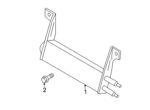 2017 Ford F-250 Super Duty Power Steering Oil Cooler - Belts Diagram 2 - Thumbnail