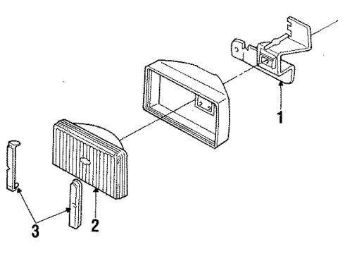 1990 Ford Probe Fog Lamps Diagram