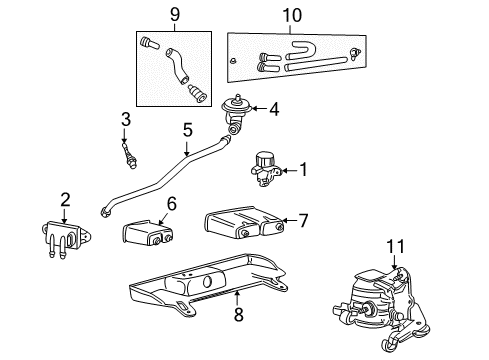 2005 Ford Thunderbird EGR System Diagram