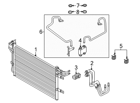 2012 Ford Taurus Trans Oil Cooler Diagram