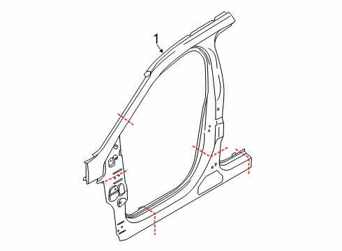2019 Lincoln Nautilus Aperture Panel Diagram