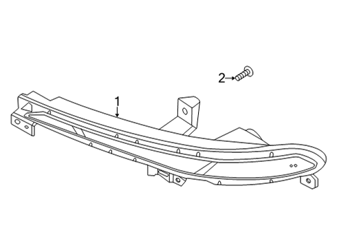 2024 Lincoln Corsair Combination Lamps Diagram