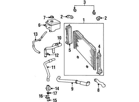 2002 Lincoln Continental Cooling System Diagram