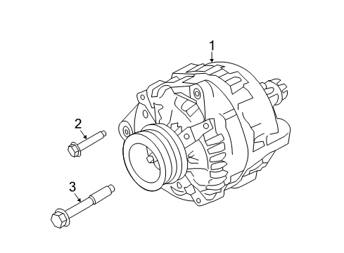 2016 Ford Mustang Alternator Diagram 5 - Thumbnail