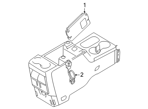 2010 Ford Explorer Electrical Components Diagram 3 - Thumbnail