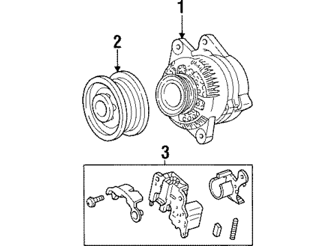 1997 Ford Escort Alternator Diagram 2 - Thumbnail