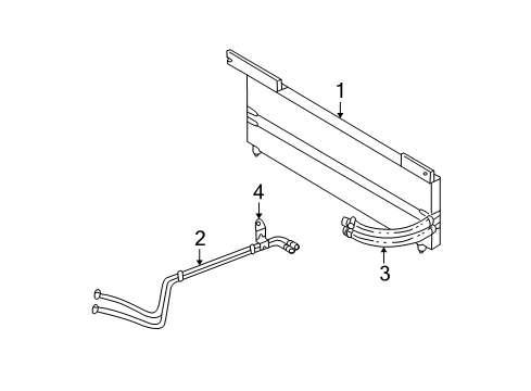 2004 Mercury Mountaineer Oil Cooler Diagram