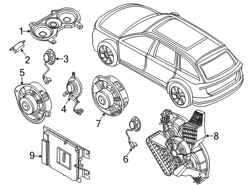 2025 Lincoln Nautilus Sound System Diagram 3 - Thumbnail