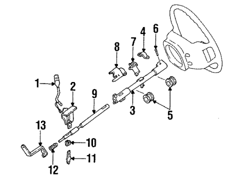 1993 Ford Aerostar Housing & Components Diagram 2 - Thumbnail