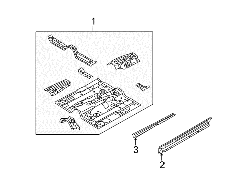 2007 Mercury Milan Floor Diagram