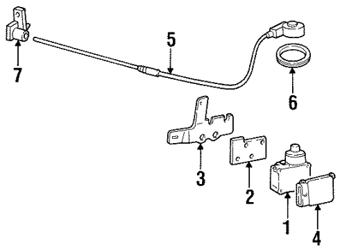 1997 Mercury Sable Cruise Control System Diagram