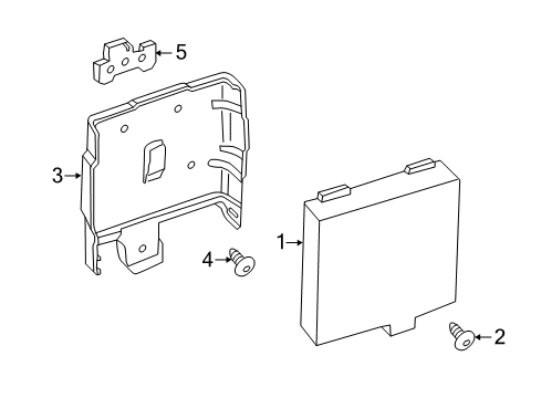2019 Ford Police Responder Hybrid Electrical Components Diagram 2 - Thumbnail