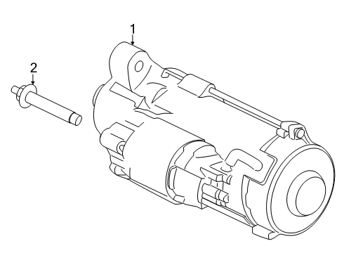2025 Ford F-150 Starter Diagram 2 - Thumbnail