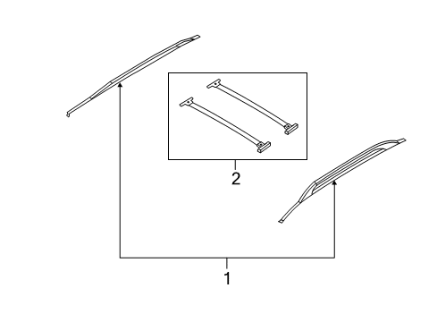 2014 Ford Edge Luggage Carrier Diagram