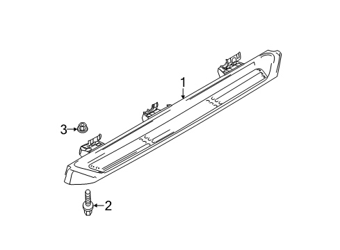 2015 Ford Expedition Running Board Diagram 5 - Thumbnail