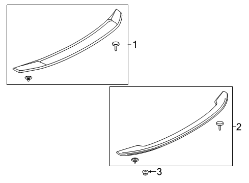 2014 Ford Special Service Police Sedan Rear Spoiler Diagram