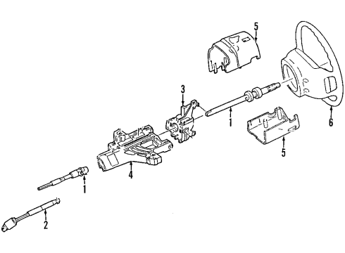 2006 Ford Explorer Steering Column Diagram