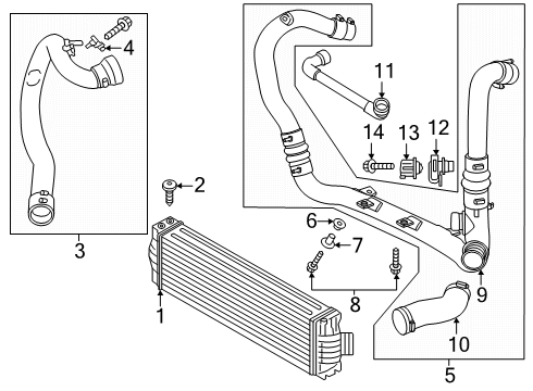 2025 Ford Transit-150 Intercooler Diagram