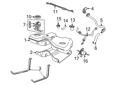 2000 Lincoln LS Throttle Cable Diagram for YW4Z-9A758-BA