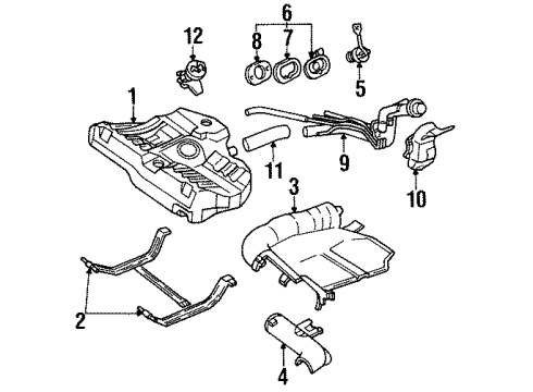 1991 Ford Escort Fuel Supply Diagram