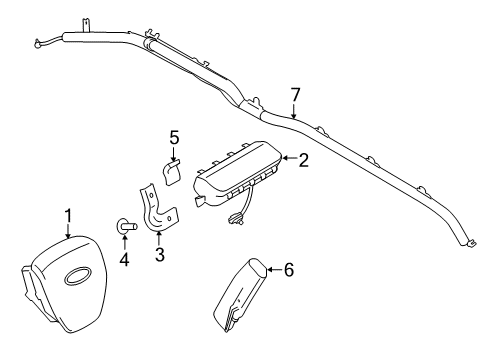 2017 Ford F-150 Supplemental Restraint System Diagram 2 - Thumbnail