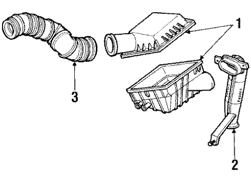 1985 Mercury Lynx Air Intake Diagram