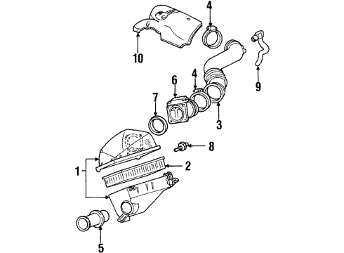 1997 Ford Crown Victoria Filters Diagram 2 - Thumbnail